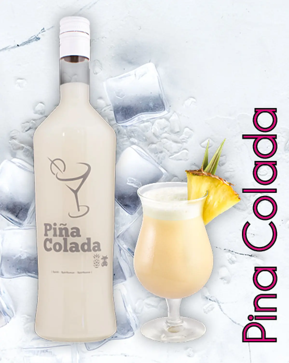 Pina colada Cocktails mit Alkohol von COCKTALIS Deutschland