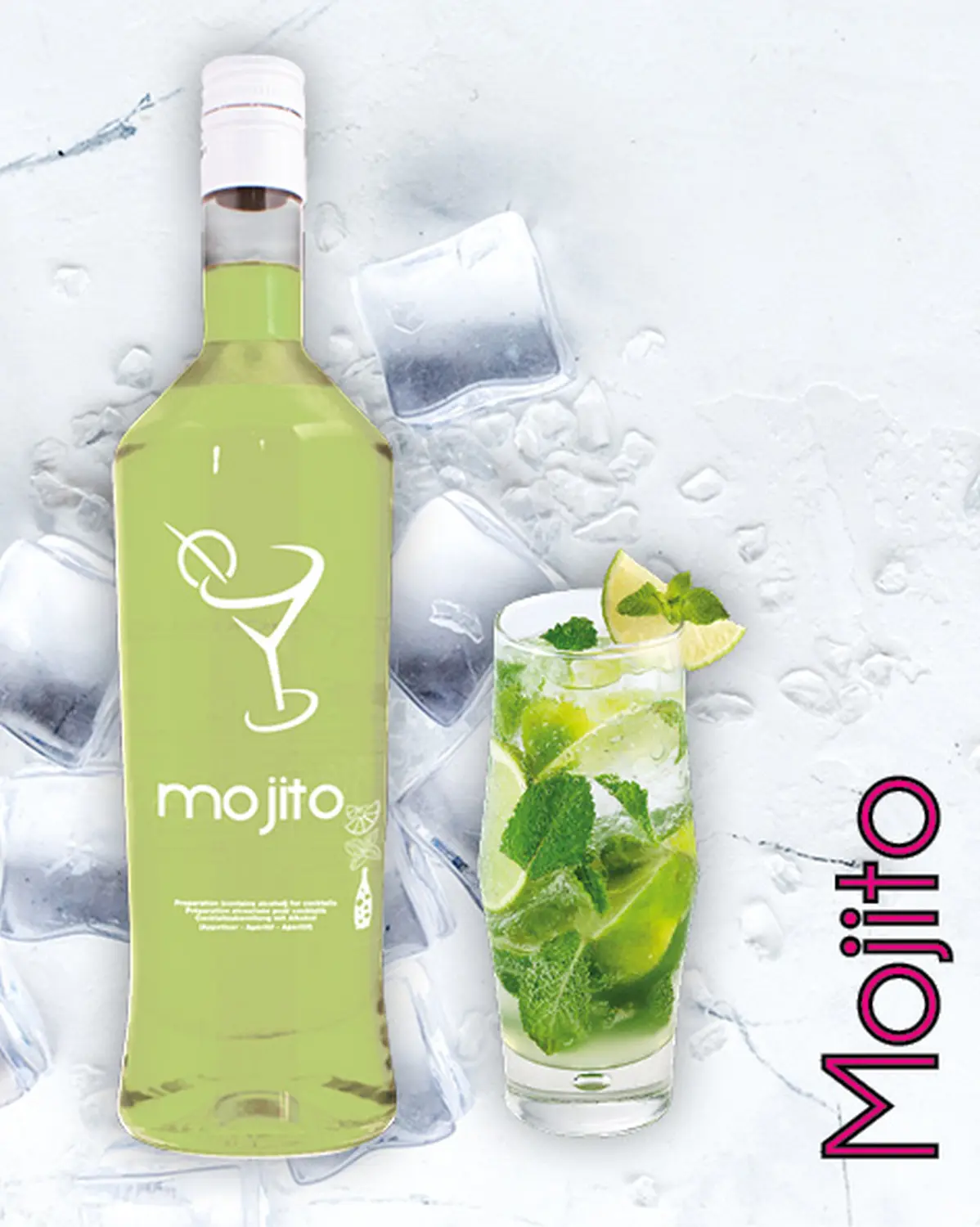 Mojito Cocktail mit Alkohol von COCKTALIS Deutschland