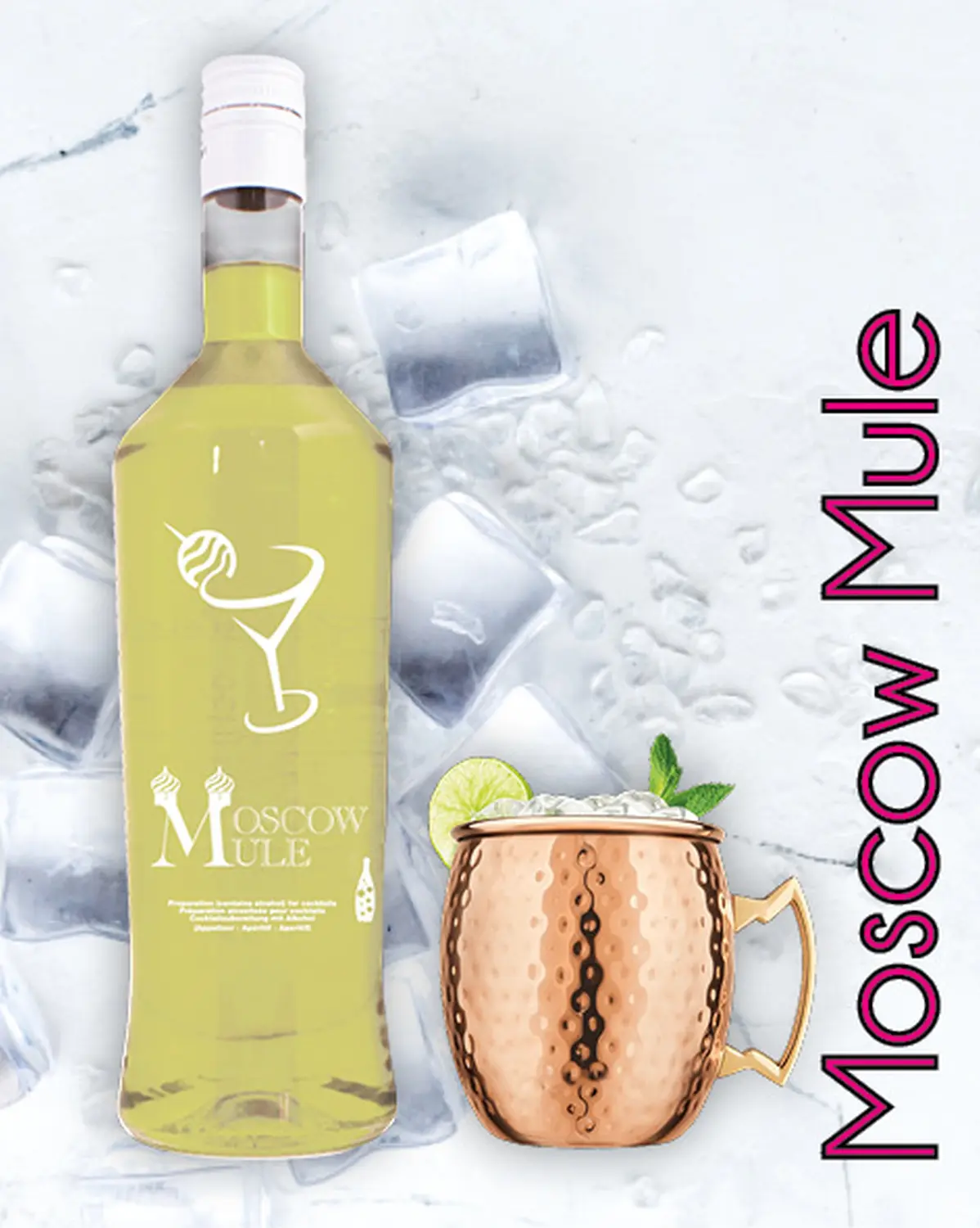 Moscow Mule Cocktail mit Alkohol von COCKTALIS Deutschland