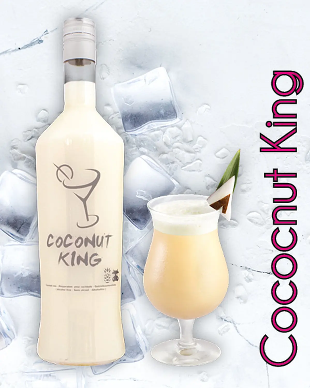 Cococnut king Cocktail ohne Alkohol von COCKTALIS Deutschland