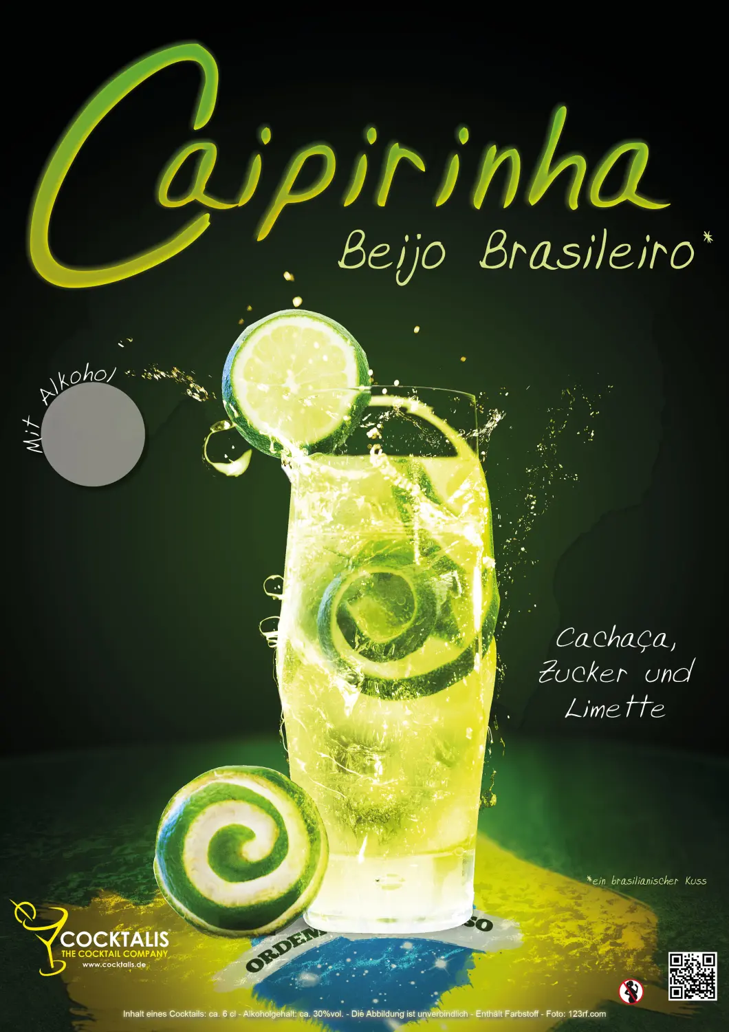 caipirinha poster von COCKTALIS Deutschland