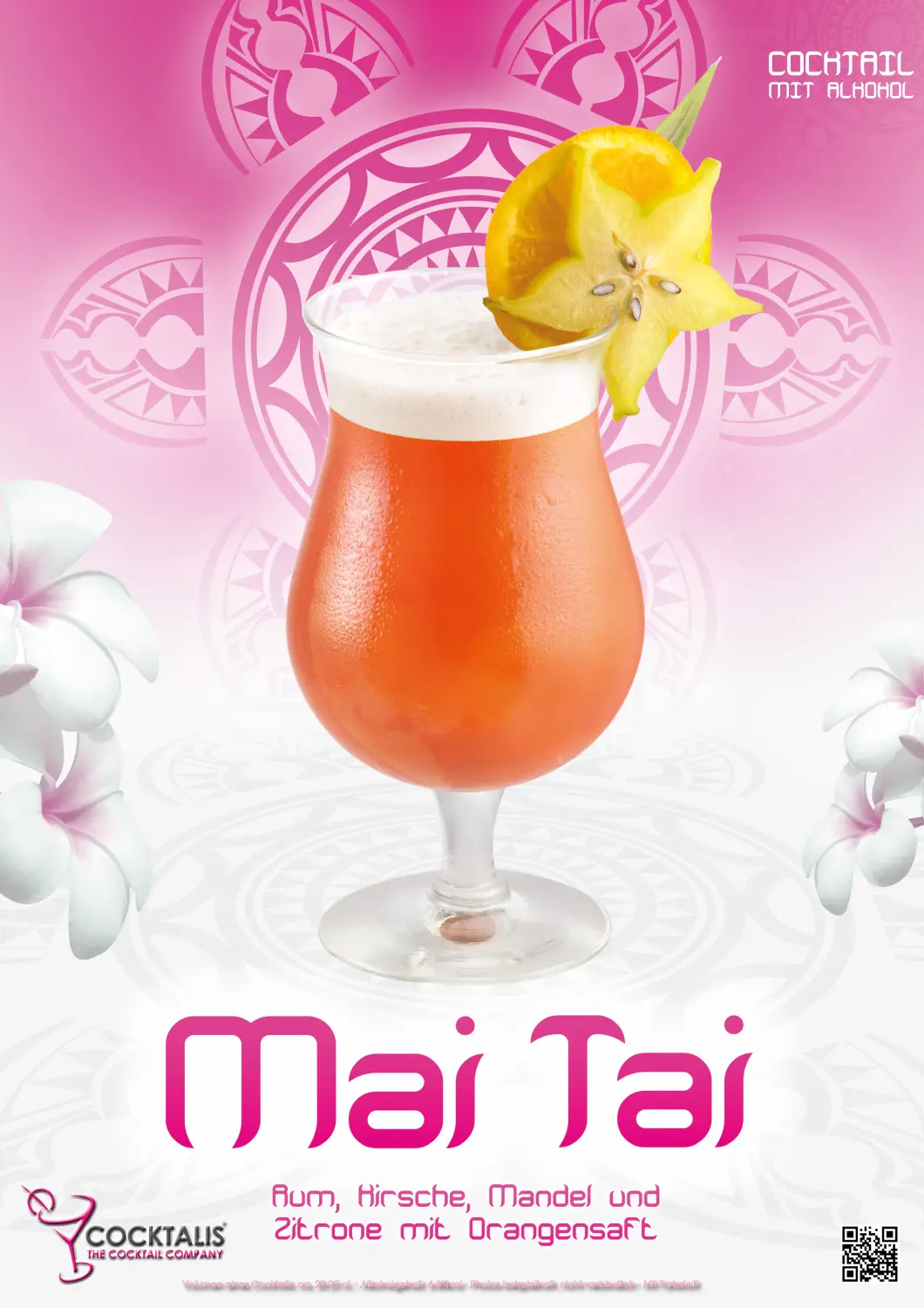 Mai Tai poster von COCKTALIS Deutschland