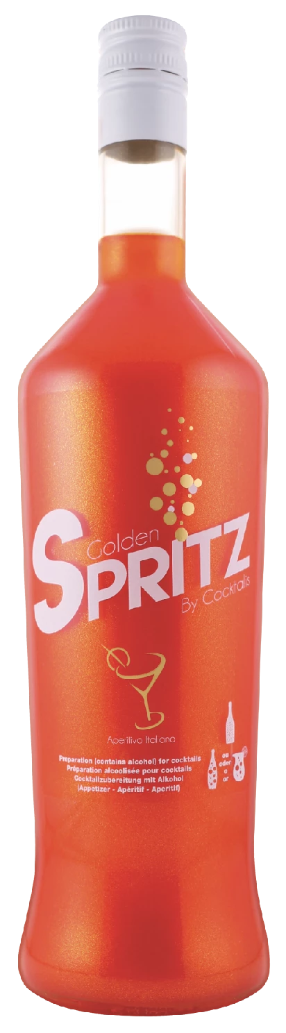 Golden Spriitz Cocktail mit Alkohol von COCKTALIS Deutschland