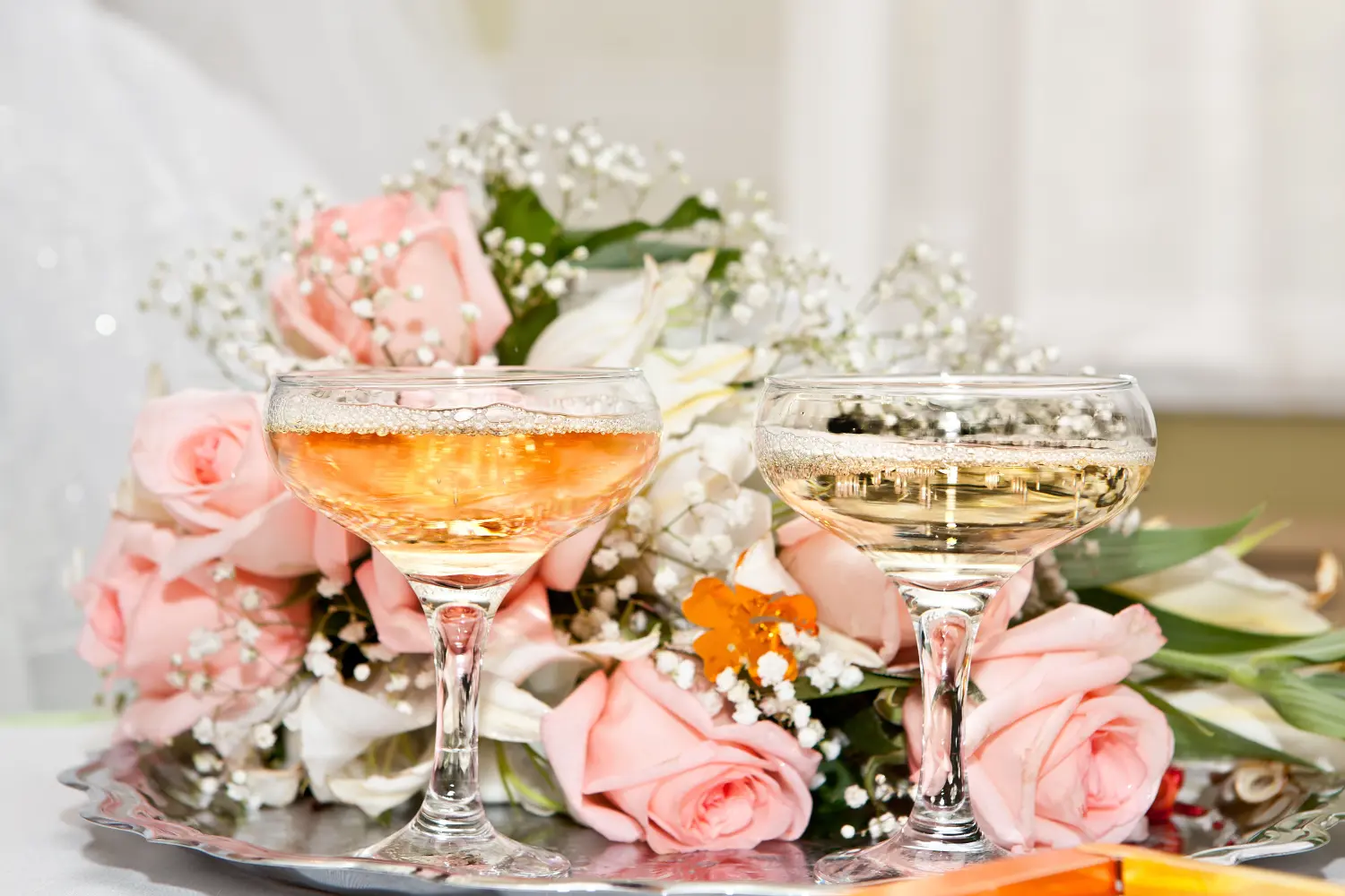 Champagner zur Hochzeit