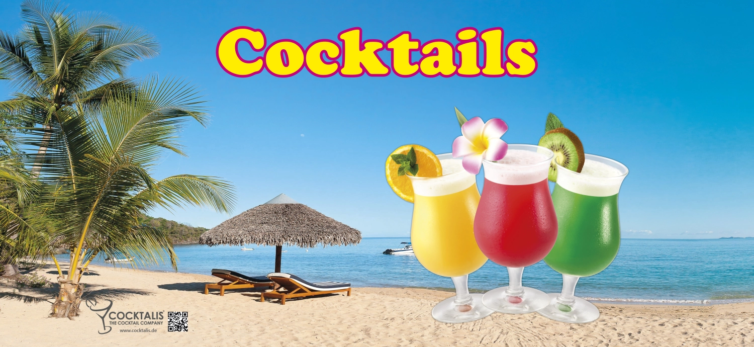Cocktail-Banner von COCKTALIS Deutschland
